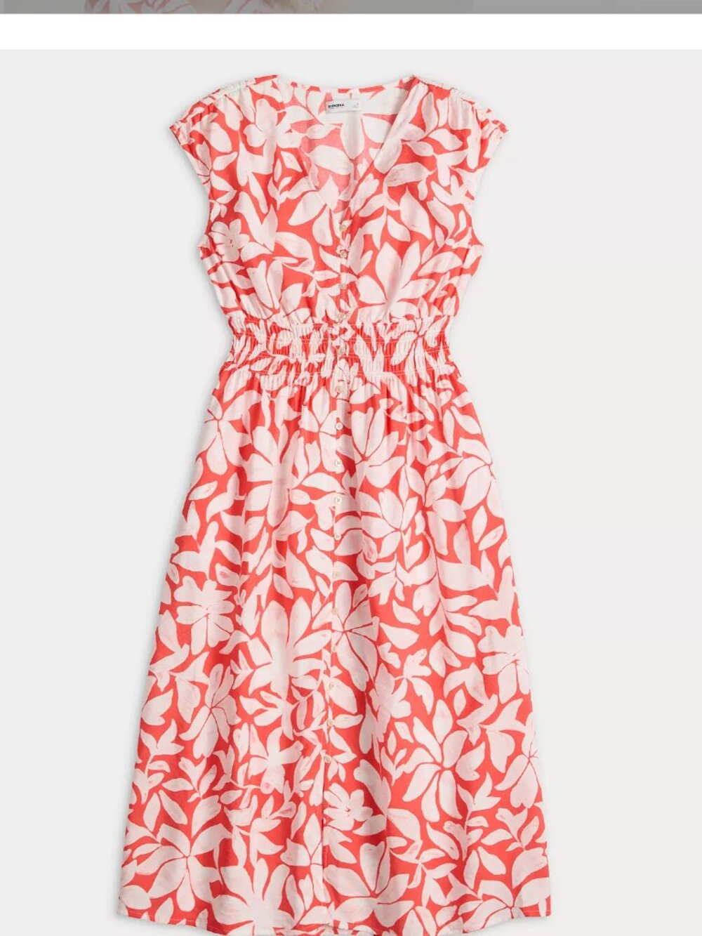 Sonoma Goods For Life® Smock Button Midi Dress